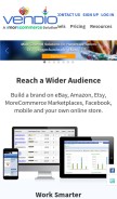 How vendio.com looks like on a mobile device such as an iPhone.
