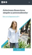 How vepormas.com looks like on a mobile device such as an iPhone.