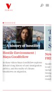 How versobooks.com looks like on a mobile device such as an iPhone.