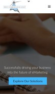 How vertexcommunication.com looks like on a mobile device such as an iPhone.
