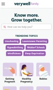 How verywellfamily.com looks like on a mobile device such as an iPhone.