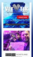 How vettix.org looks like on a mobile device such as an iPhone.