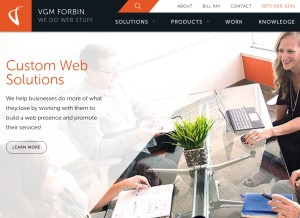 How vgmforbin.com looks like on a tablet such as an iPad.