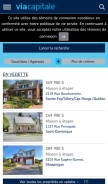 How viacapitalevendu.com looks like on a mobile device such as an iPhone.