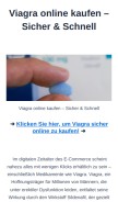 How viagrakaufen.cc looks like on a mobile device such as an iPhone.