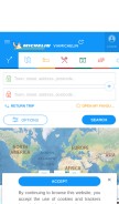 How viamichelin.com looks like on a mobile device such as an iPhone.