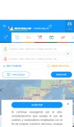How viamichelin.es looks like on a mobile device such as an iPhone.
