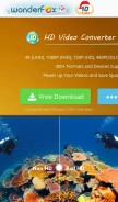 How videoconverterfactory.com looks like on a mobile device such as an iPhone.