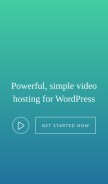 How videopress.com looks like on a mobile device such as an iPhone.