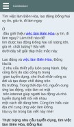How vieclamdongnai.cabanova.com looks like on a mobile device such as an iPhone.