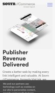 How viglink.com looks like on a mobile device such as an iPhone.