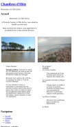 How villa-sylvia.fr looks like on a mobile device such as an iPhone.