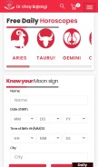 How vinaybajrangi.com looks like on a mobile device such as an iPhone.
