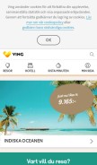 How ving.se looks like on a mobile device such as an iPhone.