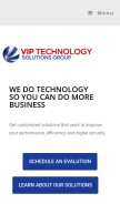 How viptsg.com looks like on a mobile device such as an iPhone.