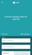 How virail.com looks like on a mobile device such as an iPhone.