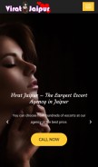 How viratjaipur.com looks like on a mobile device such as an iPhone.