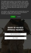 How virtra.com looks like on a mobile device such as an iPhone.