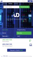 How virtualhosting.hk looks like on a mobile device such as an iPhone.