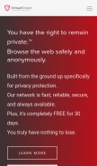 How virtualshield.com looks like on a mobile device such as an iPhone.