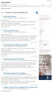 How visitbookmarks.com looks like on a mobile device such as an iPhone.