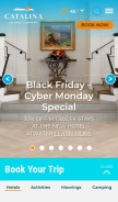 How visitcatalinaisland.com looks like on a mobile device such as an iPhone.