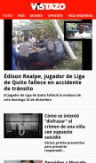 How vistazo.com looks like on a mobile device such as an iPhone.