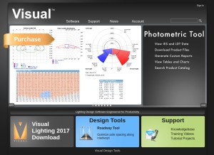 How visual-3d.com looks like on a tablet such as an iPad.