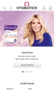 How vitabiotics.com looks like on a mobile device such as an iPhone.