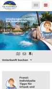 How vitalwelt.at looks like on a mobile device such as an iPhone.