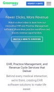 How viterahealthcare.com looks like on a mobile device such as an iPhone.