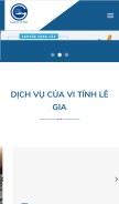 How vitinhlegia.com looks like on a mobile device such as an iPhone.