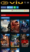 How viumovie.com looks like on a mobile device such as an iPhone.