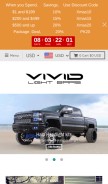 How vividlightbars.com looks like on a mobile device such as an iPhone.
