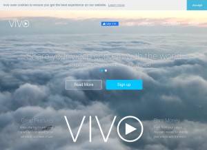 How vivo.sx looks like on a tablet such as an iPad.