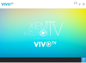 How vivo.vn looks like on a tablet such as an iPad.