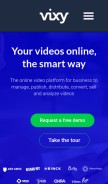 How vixyvideo.com looks like on a mobile device such as an iPhone.