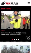How vkmag.com looks like on a mobile device such as an iPhone.
