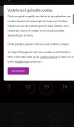 How vodafone.nl looks like on a mobile device such as an iPhone.