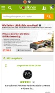 How voelkner.de looks like on a mobile device such as an iPhone.