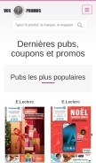 How vos-promos.fr looks like on a mobile device such as an iPhone.