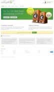 How voscast.com looks like on a mobile device such as an iPhone.