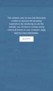 How voxelgroup.net looks like on a mobile device such as an iPhone.