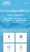 How vpn.com looks like on a mobile device such as an iPhone.