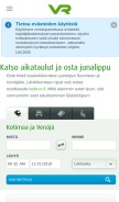 How vr.fi looks like on a mobile device such as an iPhone.