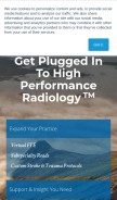 How vrad.com looks like on a mobile device such as an iPhone.