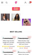 How vrbesthair.com looks like on a mobile device such as an iPhone.