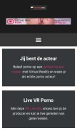 How vrporno.tips looks like on a mobile device such as an iPhone.