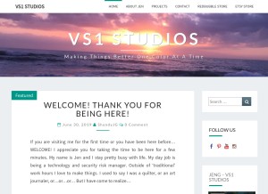 How vs-1.us looks like on a tablet such as an iPad.