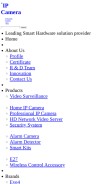 How vstarcam.com looks like on a mobile device such as an iPhone.